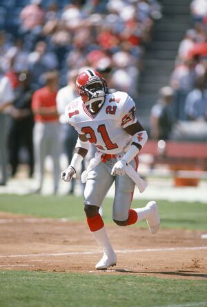 Deion Sanders 2001 Throwback  Deion Sanders made the most of his