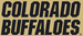 Colorado Buffaloes-full wordmark-2006-gold-black