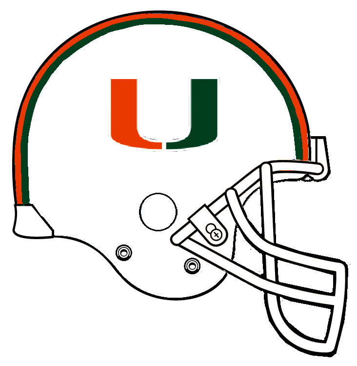 university of miami football logo
