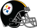 Pittsburgh Steelers helmet-grey facemask