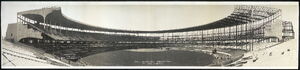 Cleveland Stadium under construction in 1931
