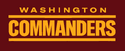 Washington Commanders wordmark