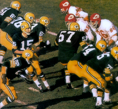 Green Bay Packers-KC Chiefs-Super Bowl I - Bart Starr 1967