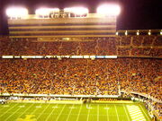 Neyland Stadium night