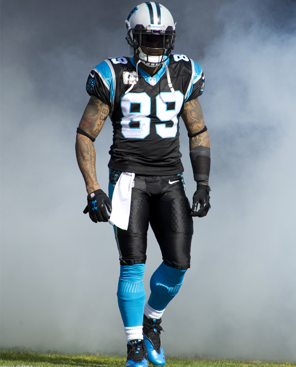 Steve SMITH Sr. / Panthers Jersey / Number 89 / NFL Vintage / 