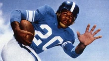  running with ball against Purdue in 1945