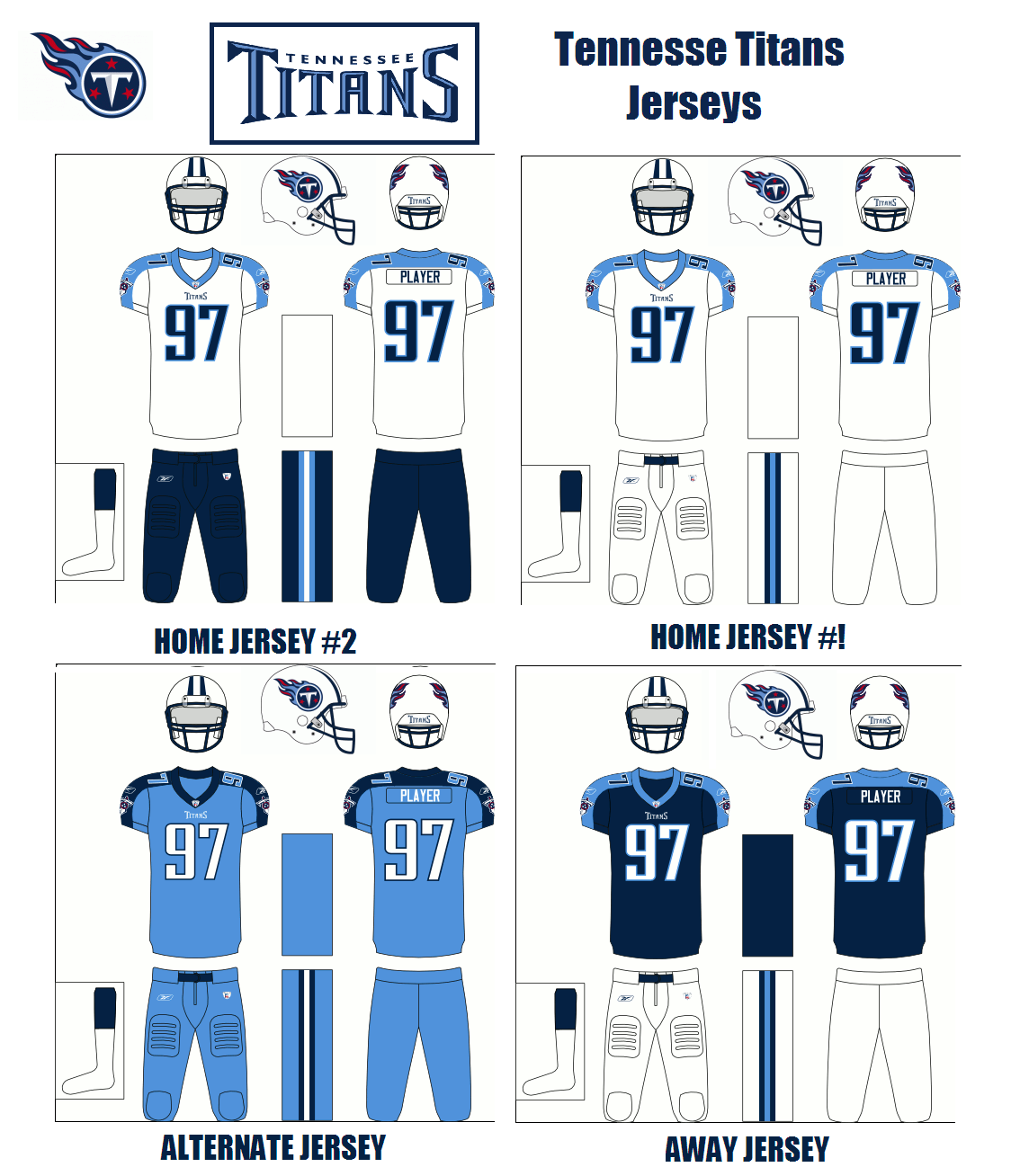 Tennessee Titans jersey lands on list of worst NFL ensembles ever