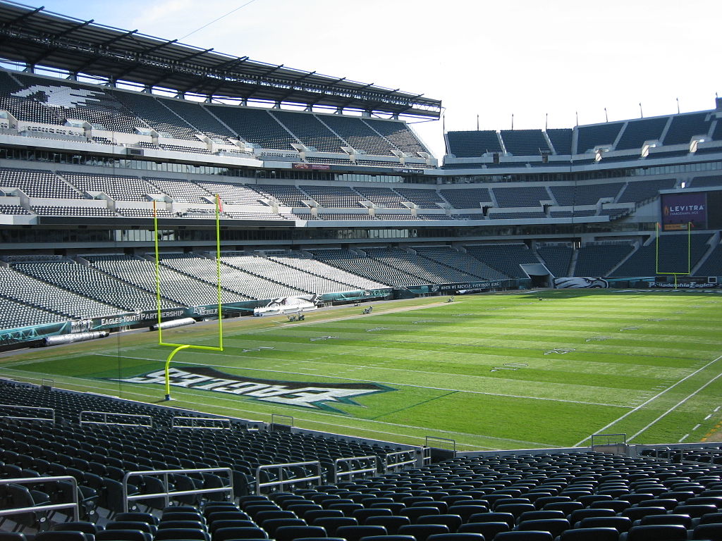 Long before the Linc, the Eagles called Franklin Field their home