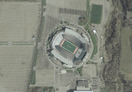 Ralph Wilson Stadium from above.