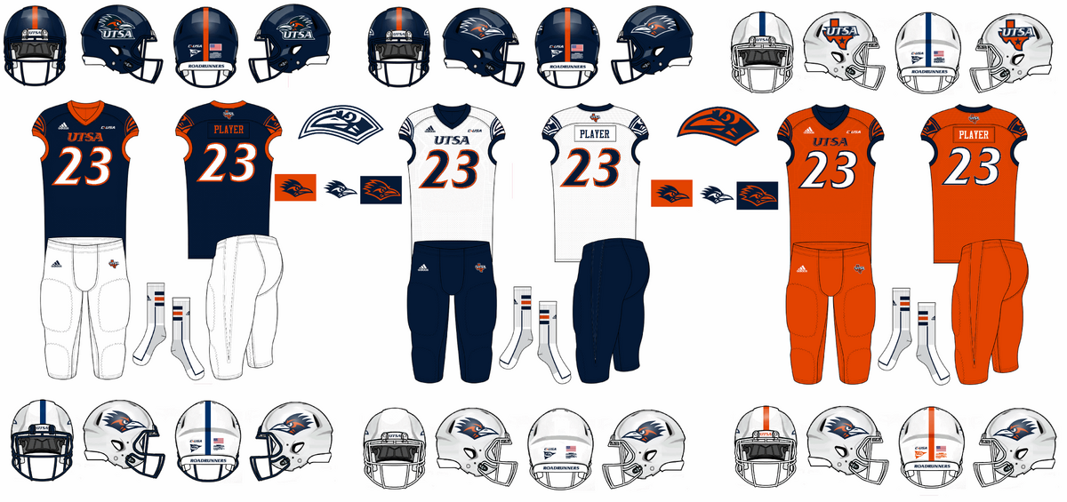 utsa football uniforms