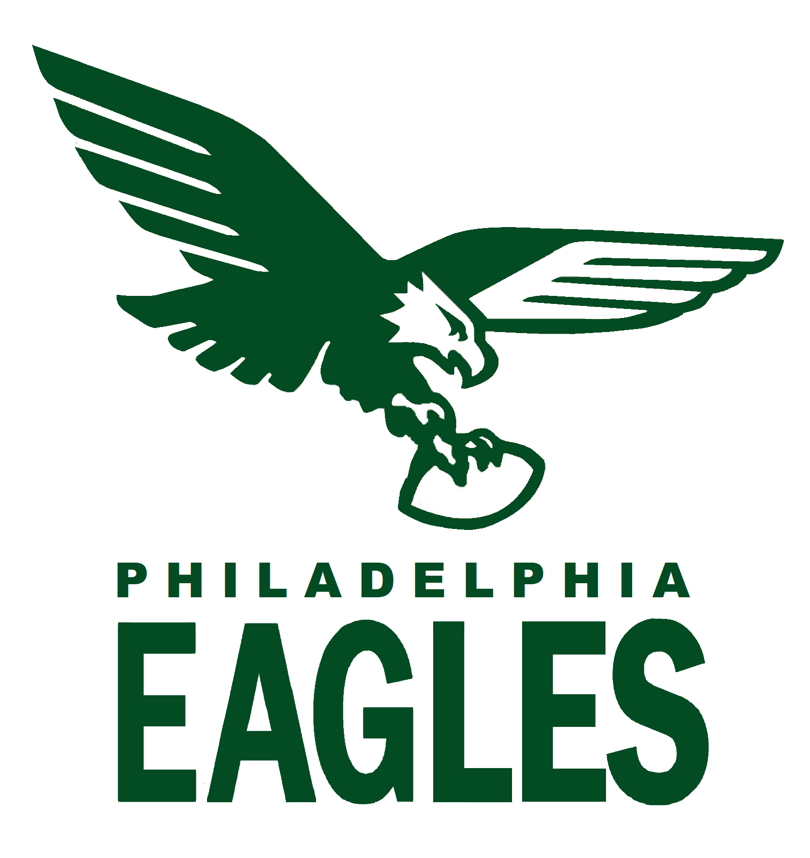 original philadelphia eagles font