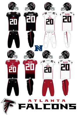 Falcons unveil new, redesigned uniforms for first time in 17 years