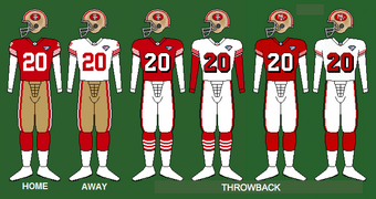 1994 throwback uniforms 49ers