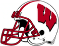 NCAA-Big 10-Wisconsin Badgers Helmet-Right Side