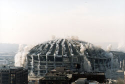 Kingdome implosion