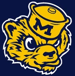 NCAA-Big 10-Michigan Wolverines Mascot retro logo-yellow cap-Navy background.png (341 KB)