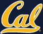 NCAA-CAL-California Golden Bears Yellow Logo-white trim-navy blue background