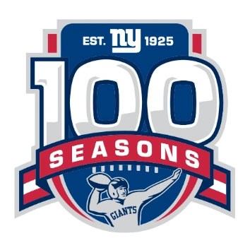 New York Giants 100 Seasons Coffee Table Book Publishers New York