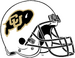 NCAA-Colorado Buffaloes White Helmet