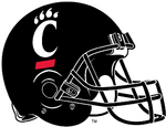 NCAA-AAC-Cincinnati Bearcats Helmet - Left side.png