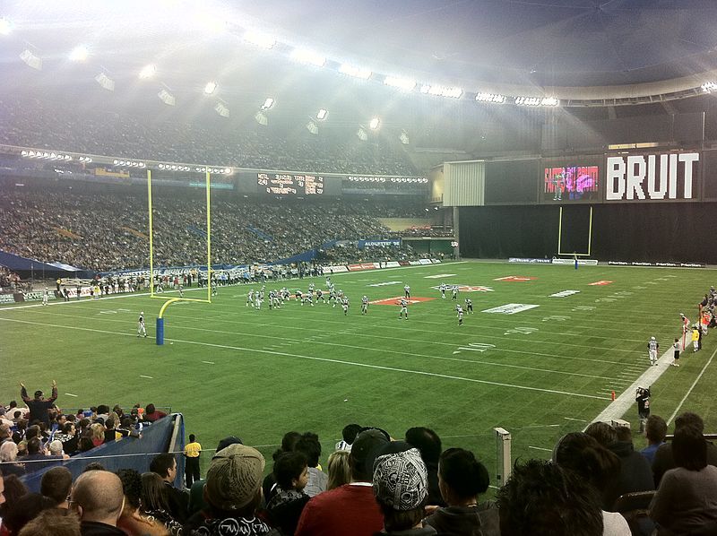 Olympic Stadium Outfield Panorama - Home of the Montreal Expos