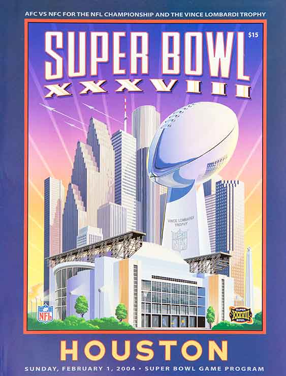 NFL Super Bowl XXXVIII (DVD) 