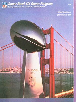 San Fransisco 49ers Super Bowl XIX Stanford Stadium Foam Finger Champions  NFC