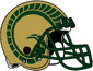 NCAA-MW-Colorado State Rams Gold Green Alt Helmet