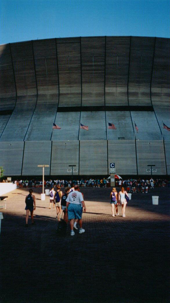 New Orleans Saints Panoramic Picture - Caesars Superdome Decade