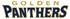 FIU Golden Panthers wordmark- White background