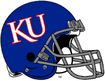 NCAA-Big 12-Kansas Jayhawks Blue helmet