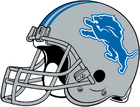 Detroit Lions Helmet right side