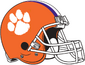 NCAA-ACC-Clemson Tigers helmet