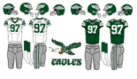 Eagles Jerseys used from 1974-1984.