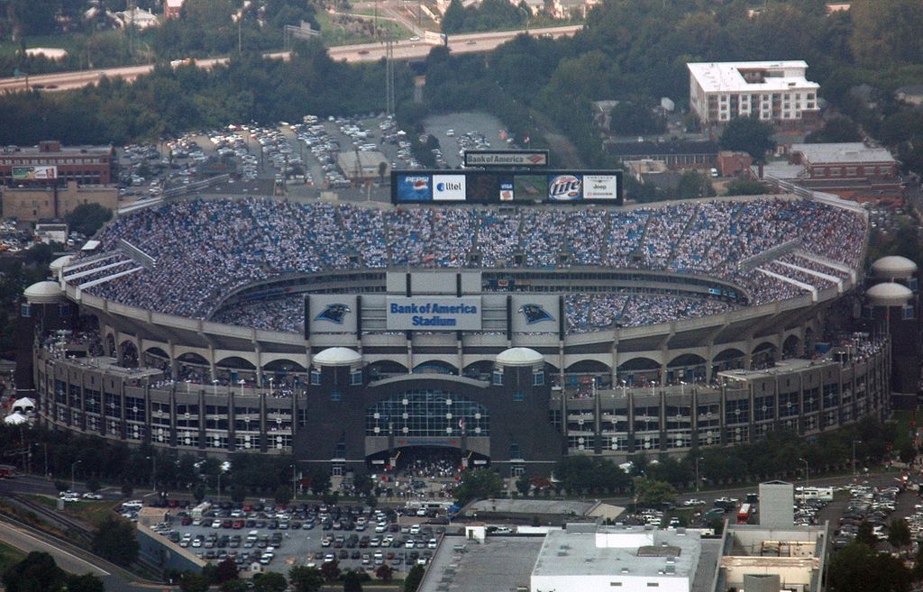 First home game at Ericsson Stadium. - Carolina Panthers - Carolina Huddle