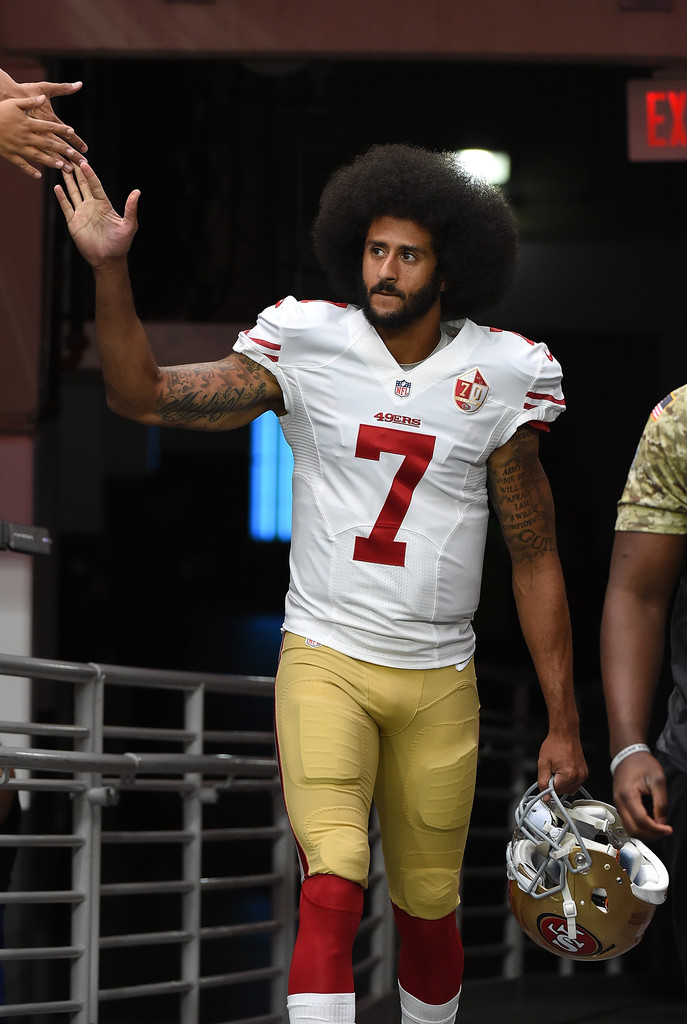 Colin Kaepernick's Game-Worn 2013 NFL Playoffs 49ers Jersey