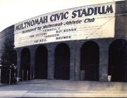 Multnomah Stadium, 1940s