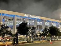 SoFi Stadium East facade