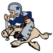 NFL-DAL-1964-69-Cowboys Mascot logo
