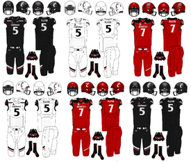 cincinnati bearcats football uniforms