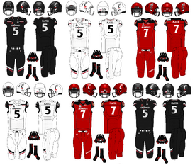 cincinnati bearcats home uniforms