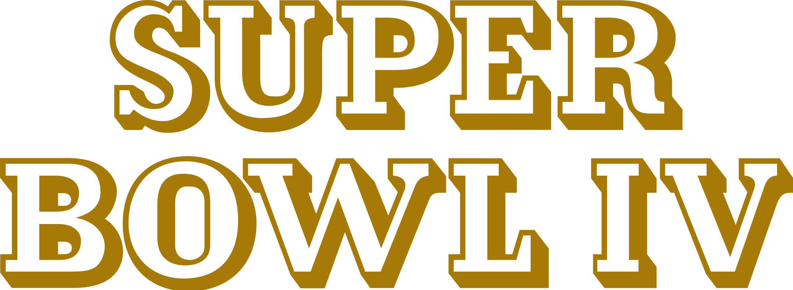 Super bowl iv discount