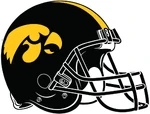 NCAA-Big 10-Iowa Hawkeyes-helmet
