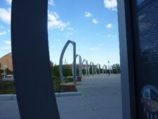 Gopher stadium plaza