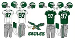 Eagles Jerseys used from 1985-95.