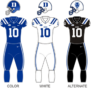 Primary Duke uniforms.