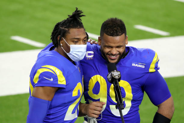 LA Rams Star Studded Celebrity Football Game Led By Aaron Donald and Jalen  Ramsey - NiteCast Media