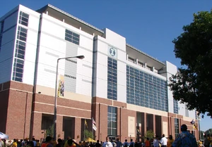 Kinnick Stadium Press Box