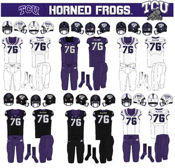 tcu horned frogs uniforms