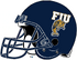 NCAA-FIU Panthers Navy Blue Football helmet-Right side